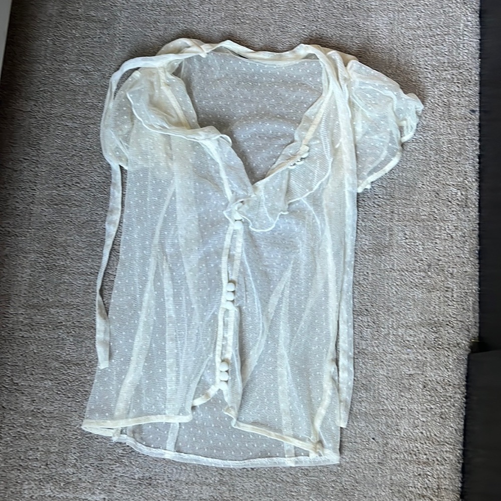 Victorian mesh shirt